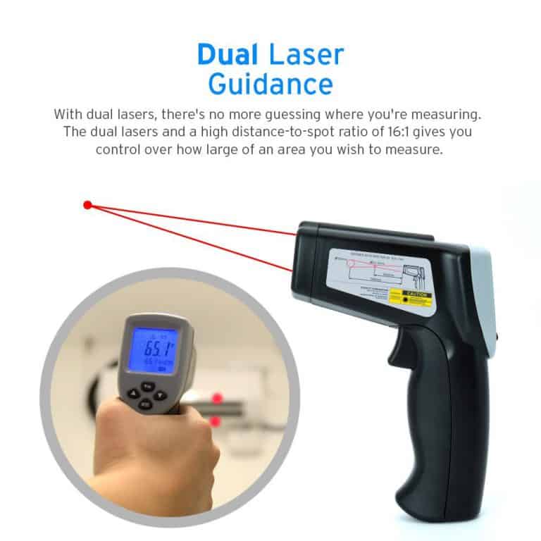 Find The Best Temperature Gun For Cooking In A WoodFired Oven Wood